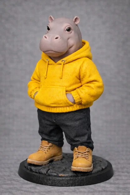 Hip Hippo – Chú hà mã ngầu cho bộ sưu tập của bạn - Image 1