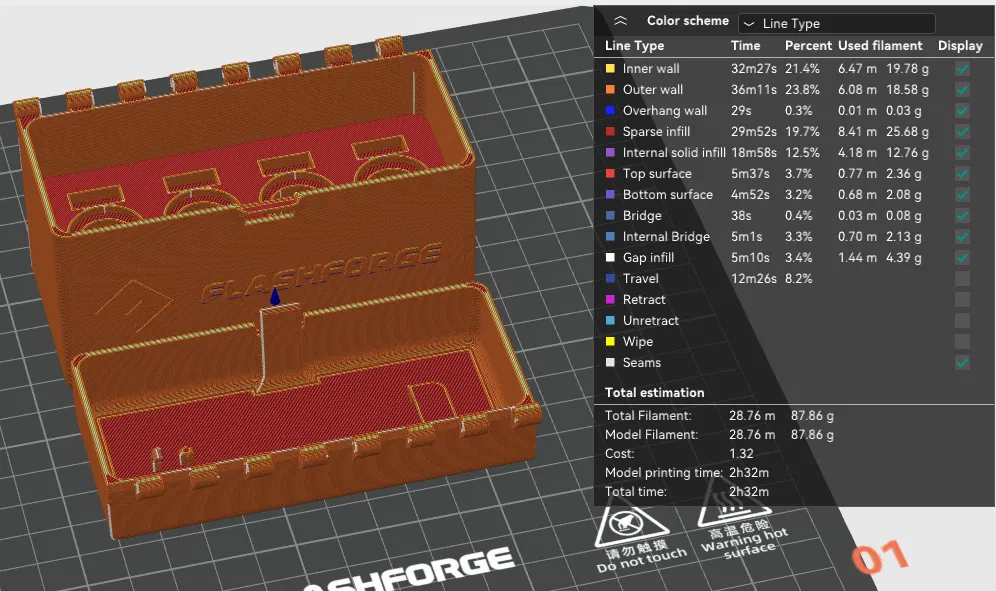 Hộp đựng nozzle AD5M cho nozzle Phaetus/no-name (FlashForge Adventurer 5M) - Image 2