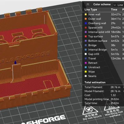 Hộp đựng nozzle AD5M cho nozzle Phaetus/no-name (FlashForge Adventurer 5M)