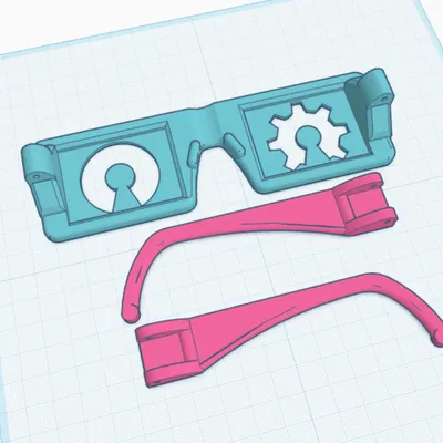 Kính Shutter Logo Open Source