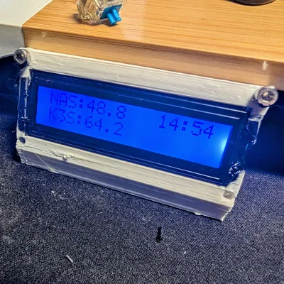 Giá đỡ giám sát dữ liệu cho Arduino và I2C Display