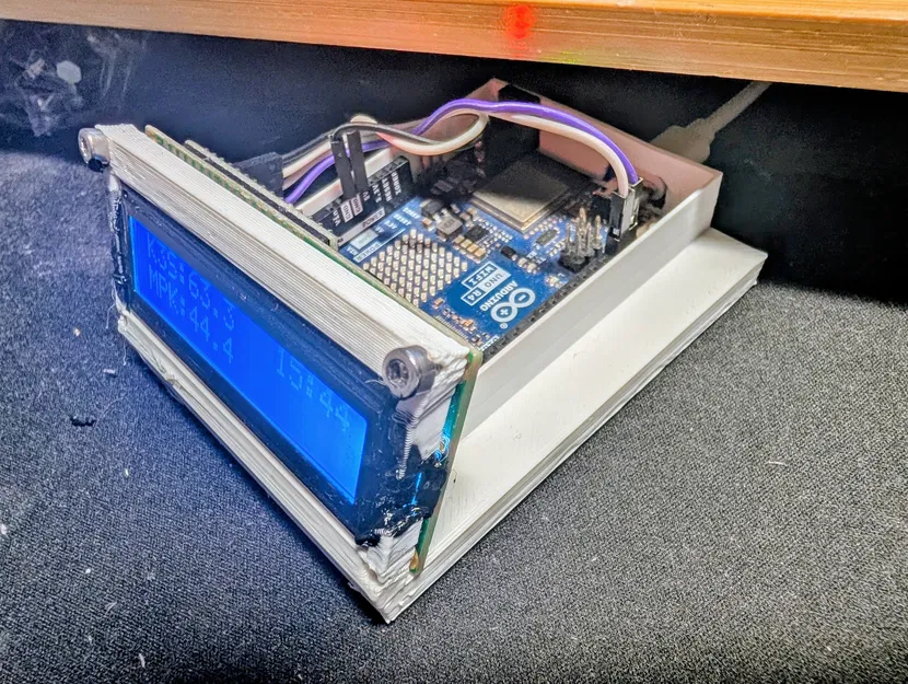 Giá đỡ giám sát dữ liệu cho Arduino và I2C Display - Image 2