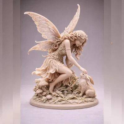 Nàng Tiên và Thỏ (Fairy and Rabbit)