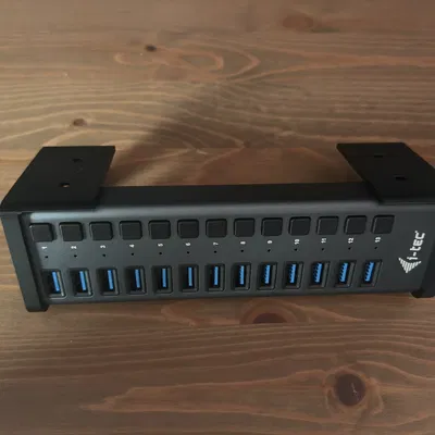 Giá gắn dưới bàn cho i-Tec USB hub (i-Tec usb hub under desk mount)