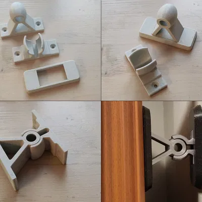 Chặn/Giữ Cửa kèm Nắp Che Vít (Door holder with screw cover)