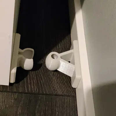 Chặn/Giữ Cửa kèm Nắp Che Vít (Door holder with screw cover)