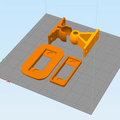 Chặn/Giữ Cửa kèm Nắp Che Vít (Door holder with screw cover)