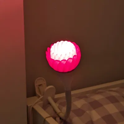 Chụp đèn bông hoa cho đèn kẹp IKEA Navlinge