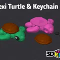 Rùa Flexi & Móc khóa – Không cần Supports - Thumbnail 2