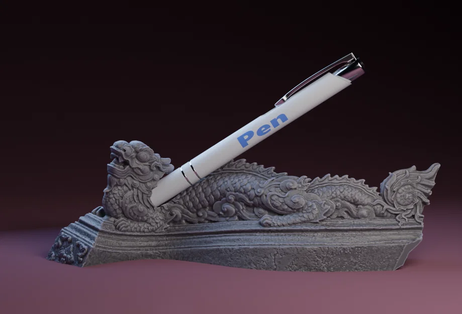 Dragon Pen 2 – Ống cắm bút hình rồng - Image 1