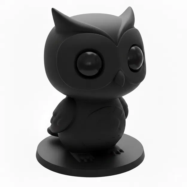 Cú mèo dễ thương (Cute owl) - Image 6