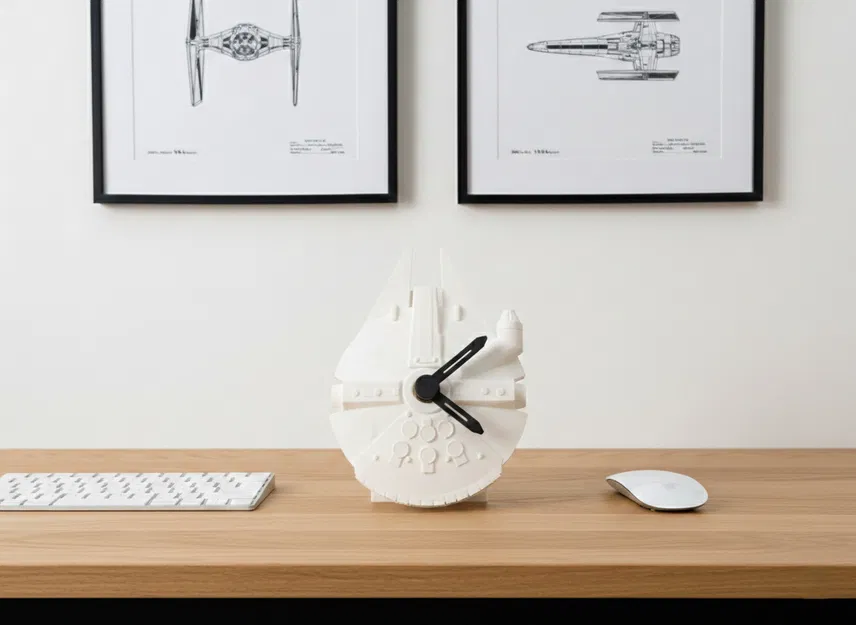 Falcon Dock Desk Clock – Đồng hồ để bàn dạng dock - Image 2