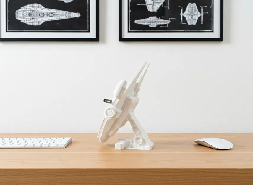 Falcon Dock Desk Clock – Đồng hồ để bàn dạng dock - Image 3