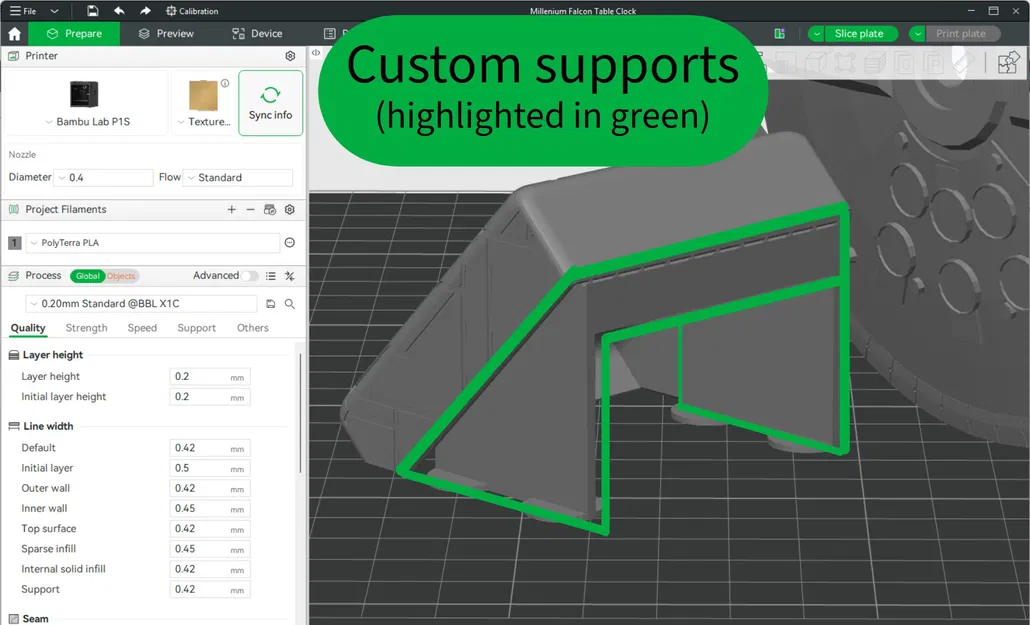 Falcon Dock Desk Clock – Đồng hồ để bàn dạng dock - Image 8