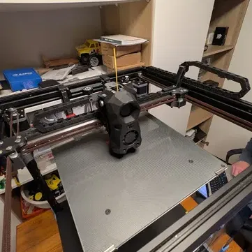 Creality Ender6 X-Y bridge carrier (Herculez3D mod) - Bát X-carrier góc phải trên