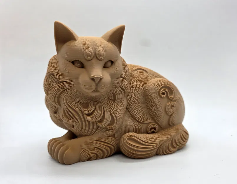 Tượng Mèo Huyền Bí (Mythic Cat Sculpture) - Image 1