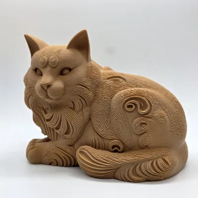 Tượng Mèo Huyền Bí (Mythic Cat Sculpture)