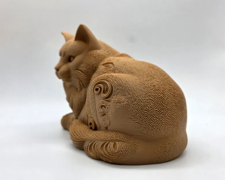 Tượng Mèo Huyền Bí (Mythic Cat Sculpture) - Image 5