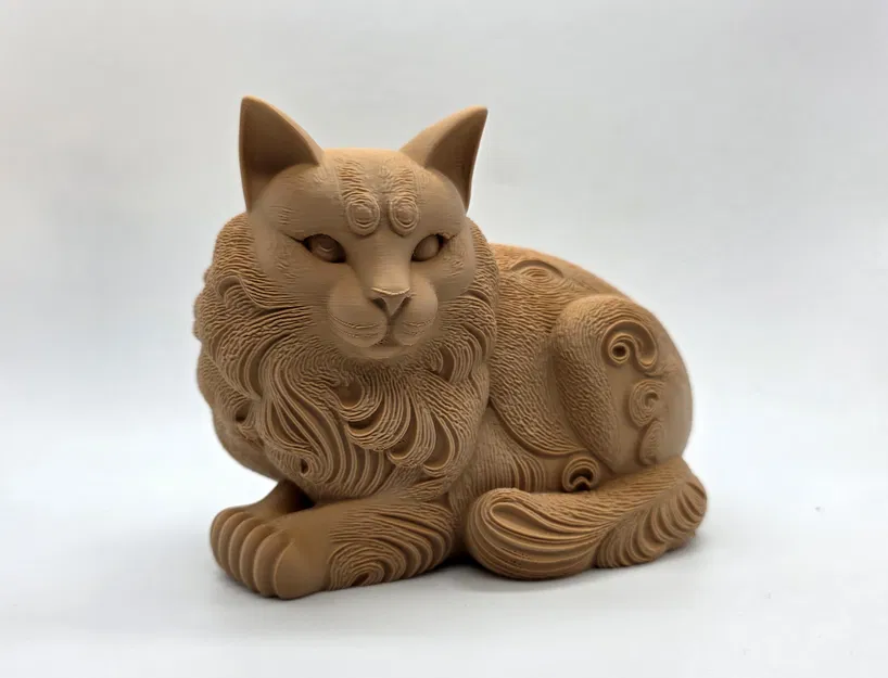Tượng Mèo Huyền Bí (Mythic Cat Sculpture) - Image 6