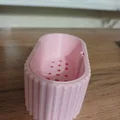 Chậu Trồng Cây Dáng Cao Với Rãnh Dọc - Thumbnail 2