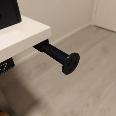 Giá treo tai nghe thu gọn gắn dưới bàn (Retractable Headset Hanger)