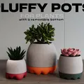 Pluffy pots – Chậu cây bông bông dễ thương - Thumbnail 1