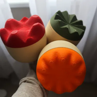 Pluffy pots – Chậu cây bông bông dễ thương