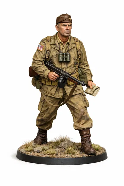 Bolt Action WW2 U.S. Captain - Image 1