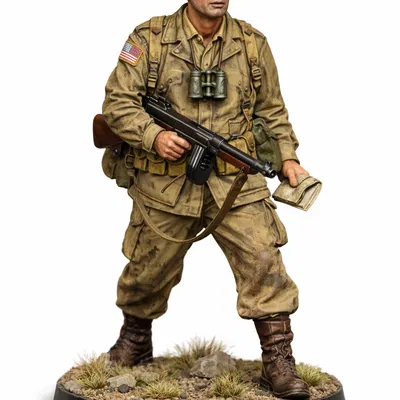 Bolt Action WW2 U.S. Captain