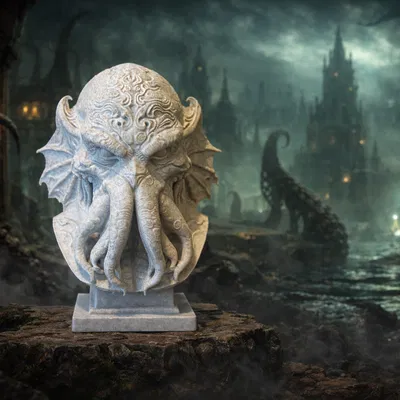 Tượng Bán Thân Cthulhu (Cthulhu Bust)
