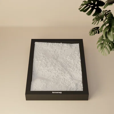 Annonay, Pháp - Miniature 3D