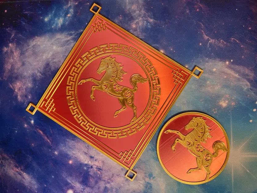 Trang trí tường & Coaster Ngựa Tết Nguyên Đán (Chinese New Year) - Image 1
