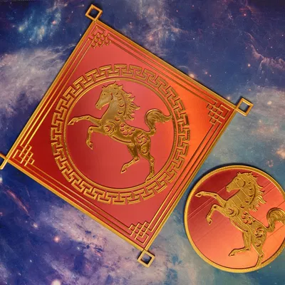 Trang trí tường & Coaster Ngựa Tết Nguyên Đán (Chinese New Year)