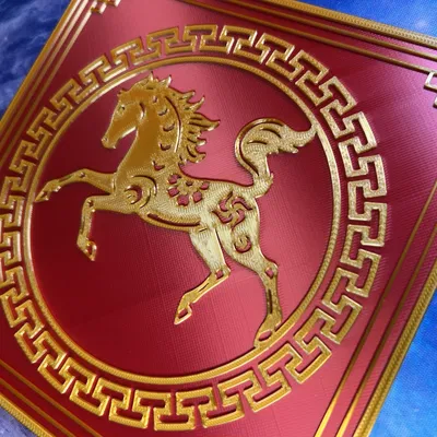 Trang trí tường & Coaster Ngựa Tết Nguyên Đán (Chinese New Year)