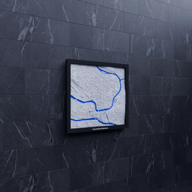 Charleville-Mézières, Pháp - Mô hình thu nhỏ 3D - Image 6