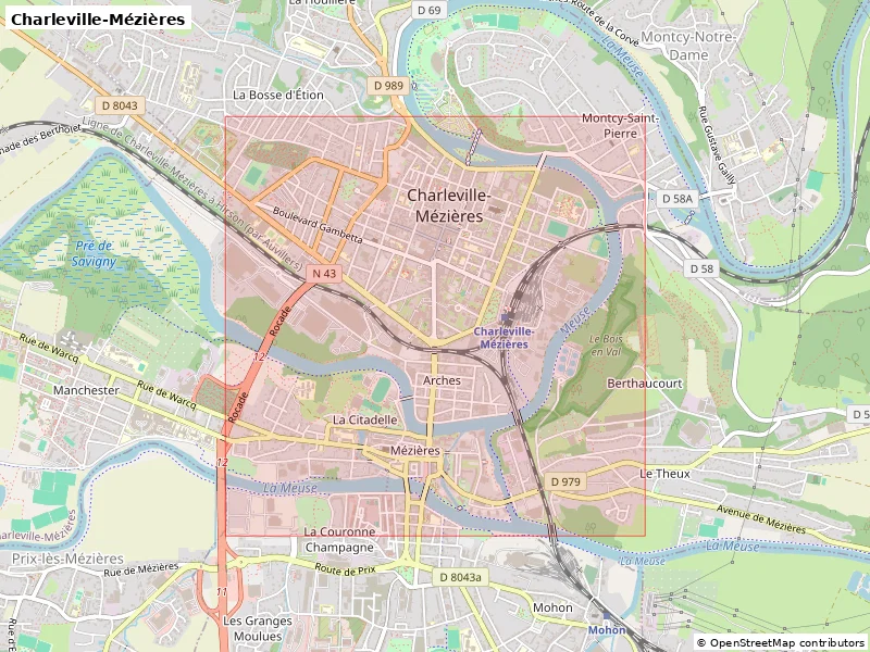 Charleville-Mézières, Pháp - Mô hình thu nhỏ 3D - Image 8