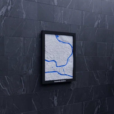 Charleville-Mézières, Pháp - Mô hình thu nhỏ 3D