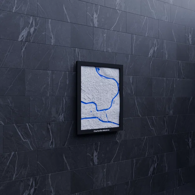 Charleville-Mézières, Pháp - Mô hình thu nhỏ 3D - Image 6