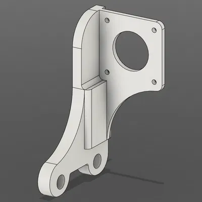 Adapter/Flange Direct Drive gắn trước cho Ender 3 (dùng X Carriage zin)