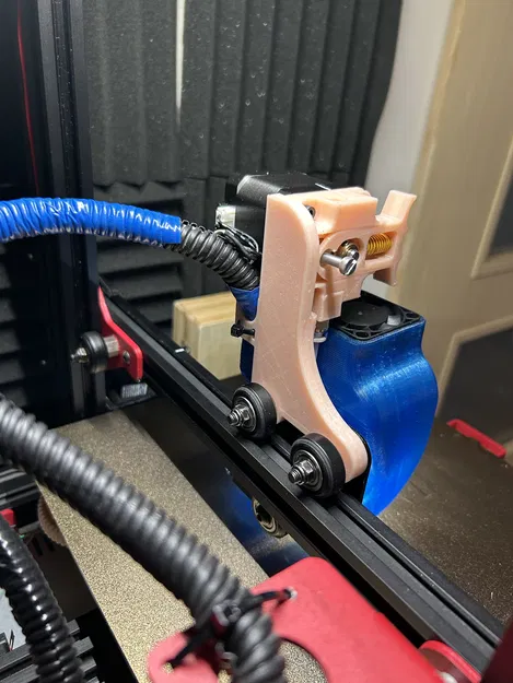 Adapter/Flange Direct Drive gắn trước cho Ender 3 (dùng X Carriage zin) - Image 3