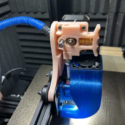 Adapter/Flange Direct Drive gắn trước cho Ender 3 (dùng X Carriage zin)