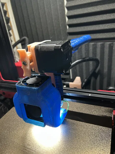 Adapter/Flange Direct Drive gắn trước cho Ender 3 (dùng X Carriage zin) - Image 5