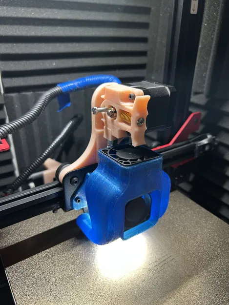 Adapter/Flange Direct Drive gắn trước cho Ender 3 (dùng X Carriage zin) - Image 6