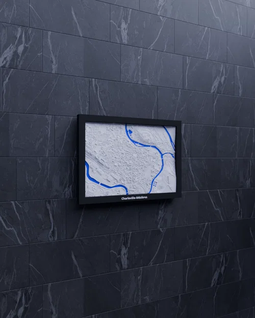 Charleville-Mézières, Pháp - Mô hình 3D Miniature - Image 3