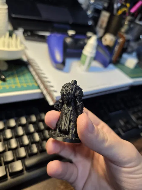 Valdos “Cinderheart” – Fire Genasi Barbarian DnD Miniature - Image 5