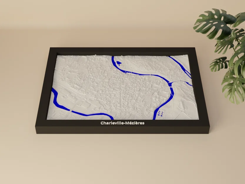 Charleville-Mézières, Pháp - Mô hình 3D Miniature - Image 4