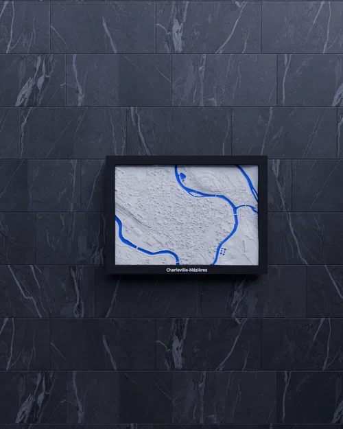 Charleville-Mézières, Pháp - Mô hình 3D Miniature - Image 5