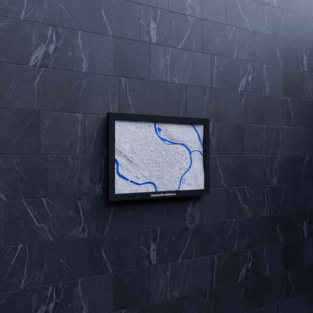 Charleville-Mézières, Pháp - Mô hình 3D Miniature - Image 6