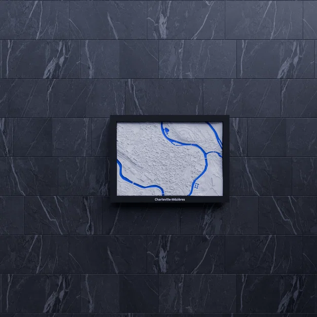 Charleville-Mézières, Pháp - Mô hình 3D Miniature - Image 7