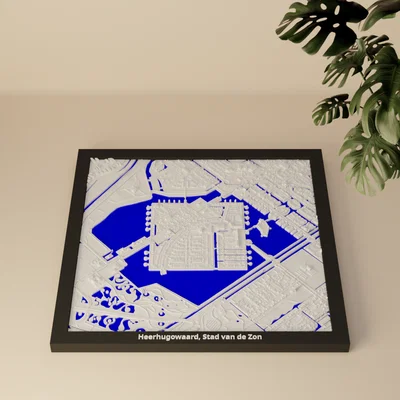 Heerhugowaard, Stad van de Zon, Netherlands - 3D Miniature